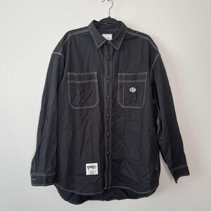 CHOCOOLATE NWT Button Up Shirt Jacket Mens Size XL